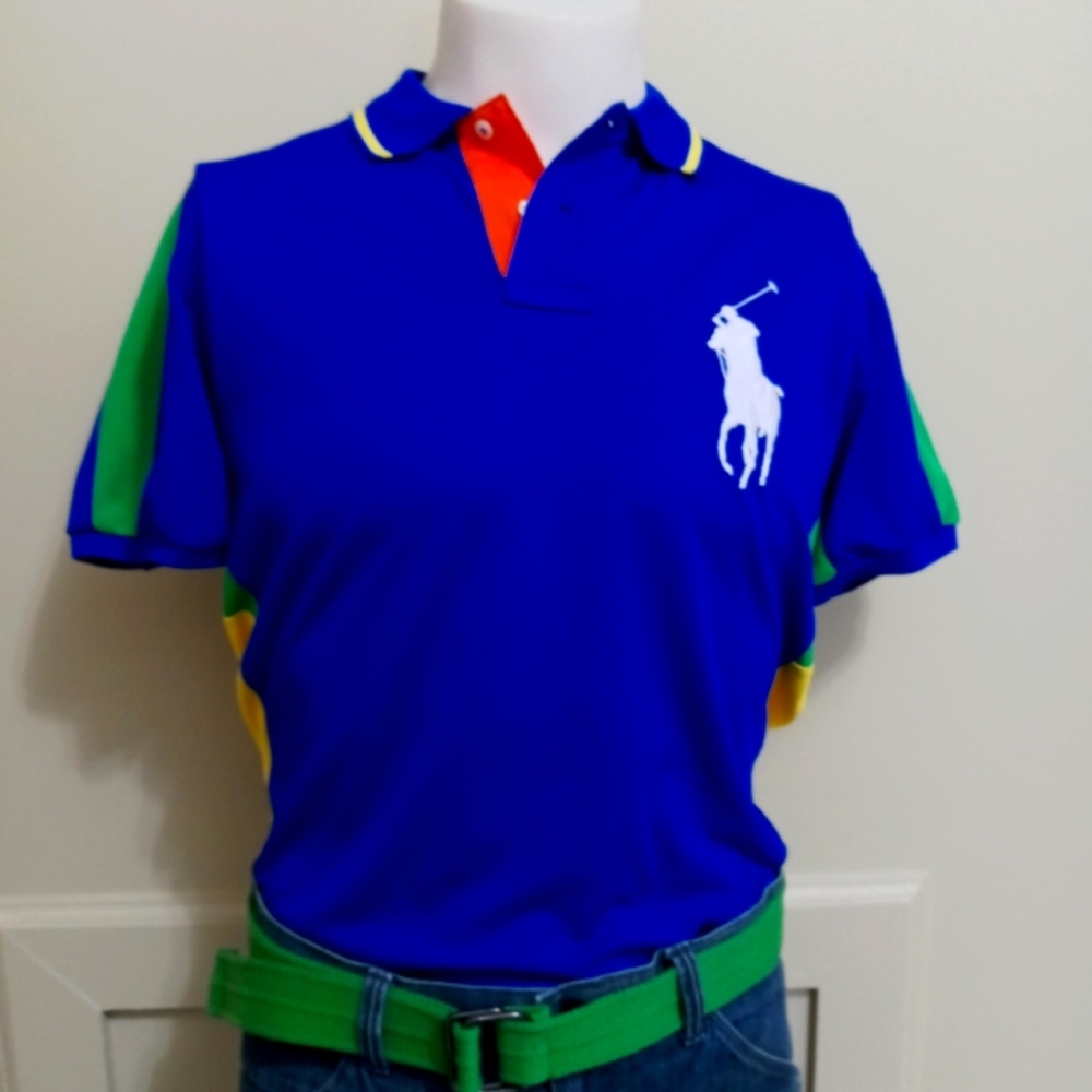 Ralph Lauren Color Block Polo